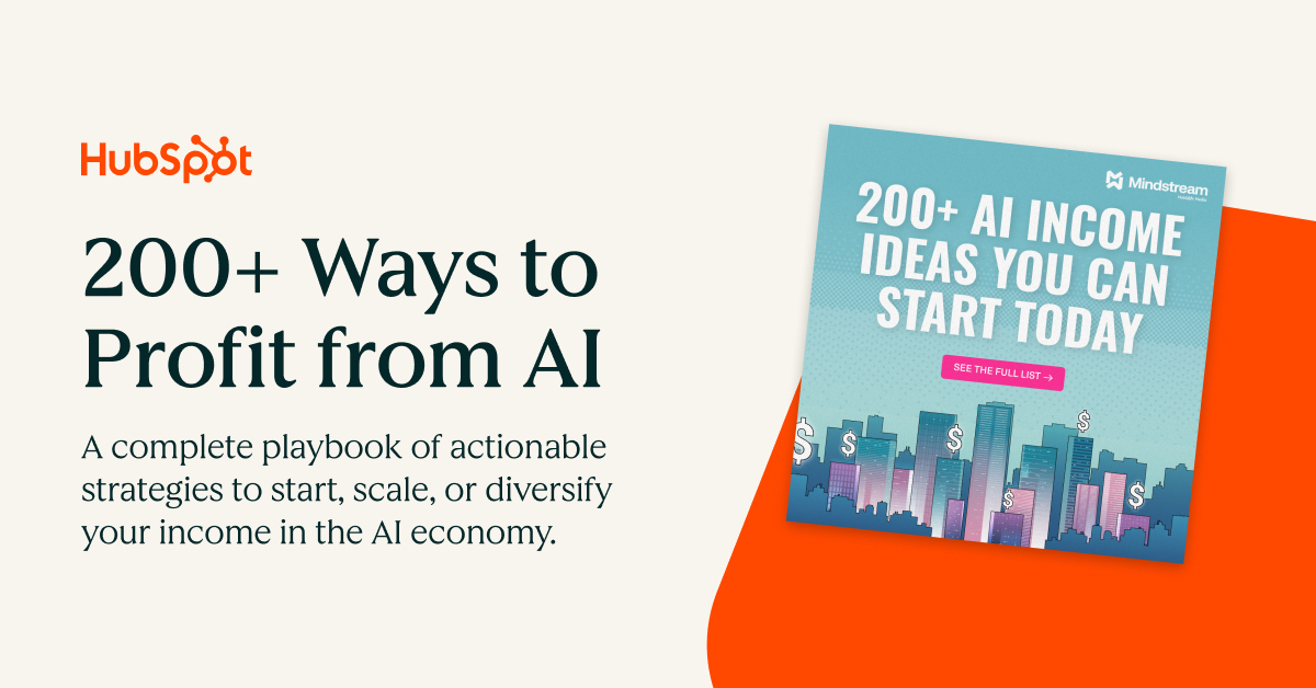 Turn AI into Your Income Engine