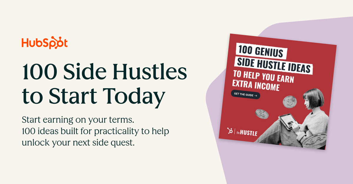 Unlock Your Next Income Stream: 100 Side Hustles for Ambitious Founders